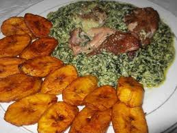 Ndolé au Poulet